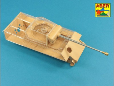 7,5 cm  barrel  with muzzle brake for Panther Ausf.G 