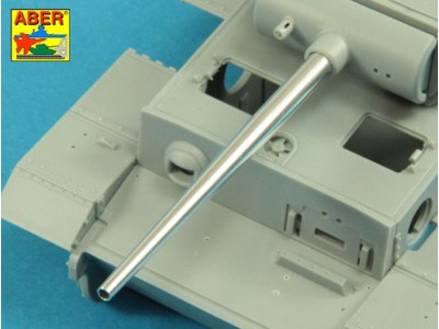 7,5cm  gun barrel for German Tank Pz.Kpfw. VI Ausf. B (VK36.01) 