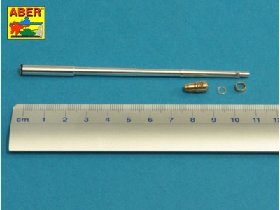 7,5cm/5,5cm Pak 41 L/57 gun barrel with muzzle brake for German Tank Pz.Kpfw. VI Ausf. C (VK36.01) 