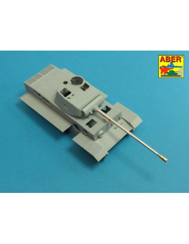 7,5cm/5,5cm Pak 41 L/57 gun barrel with muzzle brake for German Tank Pz.Kpfw. VI Ausf. C (VK36.01) 