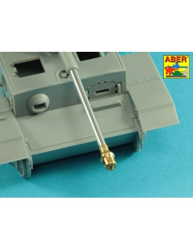 75mm gun barrel with muzzle brake for German Tank Pz.Kpfw. VI Ausf. D/F (VK36.01) 