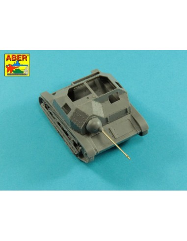 20mm gun barrel with prototype muzzle brake for nkm wz.38 FK-A used on TKS Tankette 