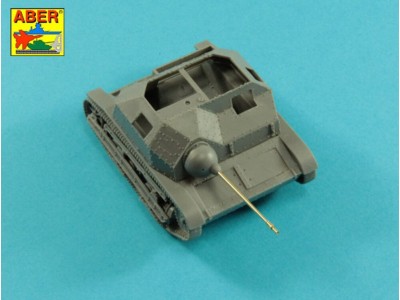 20mm gun barrel with prototype muzzle brake for nkm wz.38 FK-A used on TKS Tankette 