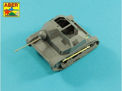 20mm gun barrel with prototype muzzle brake for nkm wz.38 FK-A used on TKS Tankette 