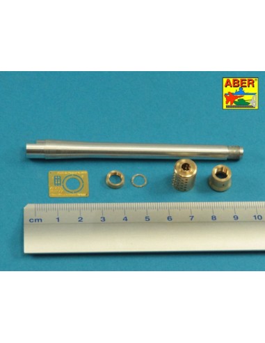 150mm Barrel with muzzle brake for German E-100 Heavy Tank Krupp Turret 