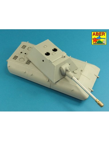 150mm Barrel with muzzle brake for German E-100 Heavy Tank Krupp Turret 