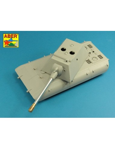 150mm Barrel with muzzle brake for German E-100 Heavy Tank Krupp Turret 