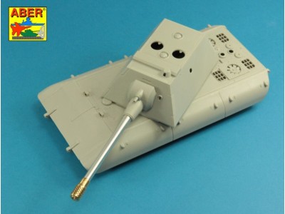 150mm Barrel with muzzle brake for German E-100 Heavy Tank Krupp Turret 