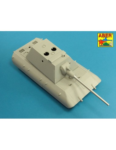 128mm Barrel for German E-100 Heavy Tank Krupp Turret 