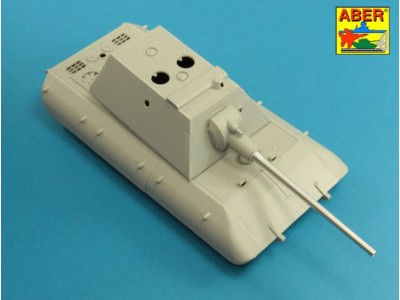 128mm Barrel for German E-100 Heavy Tank Krupp Turret 