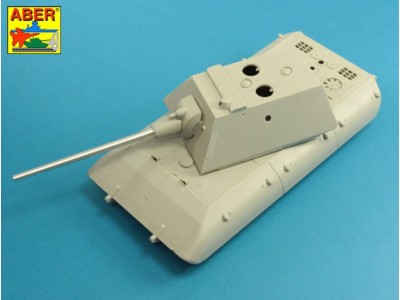 128mm Barrel for German E-100 Heavy Tank Krupp Turret 