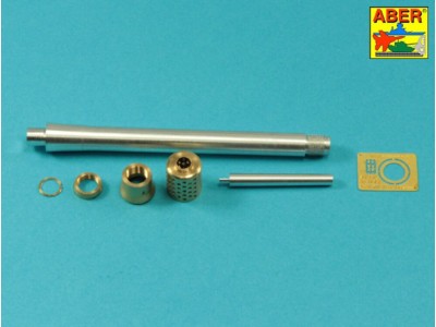 Set of barrels for German Heavy tank E-100 (Dragon) 15cm & 7,5cm 