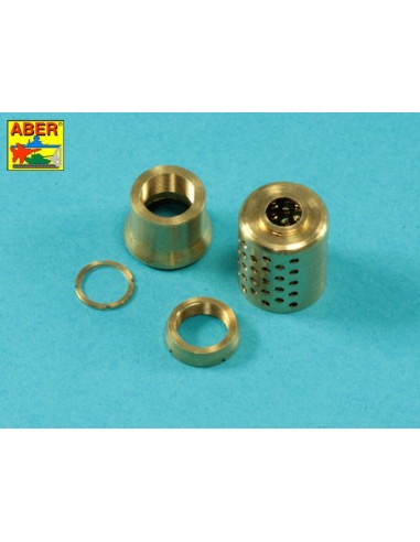 Set of barrels for German Heavy tank E-100 (Dragon) 15cm & 7,5cm 
