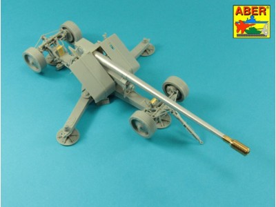 Barrel with muzzle brake for German Krupp 12,8cm PAK 44 Anti-Tank Gun (Great Wall) 
