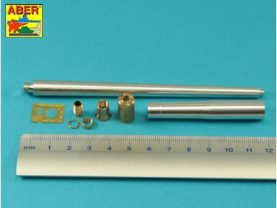 Barrel with muzzle brake for German Krupp 12,8cm PAK 44 Anti-Tank Gun (Great Wall) 