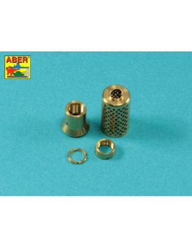 Barrel with muzzle brake for German Krupp 12,8cm PAK 44 Anti-Tank Gun (Great Wall) 