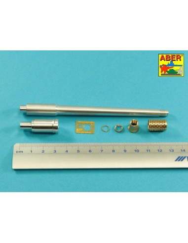 170mm A/T gun barrel for German Jagdpanzer E-100 (Trumpeter) 
