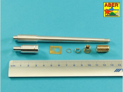 170mm A/T gun barrel for German Jagdpanzer E-100 (Trumpeter) 
