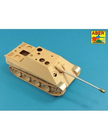 German 8,8cm One part Pak 43/3 L/71 barrel for Jagdpanther Ausf G1 early 