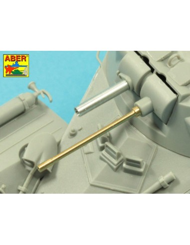 Armament for French Light Armoured Car AML-60-20, barrela for 20mm Autocanon & 90mm mortar 