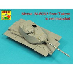 105 mm M-68 barrel with thermal shroud for  M60A3 Tank  2