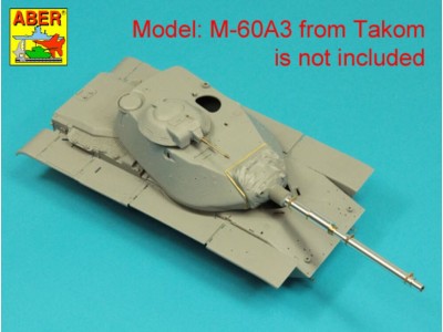 105 mm M-68 barrel with thermal shroud for  M60A3 Tank 