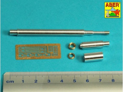 105 mm M-68 barrel with thermal shroud for  M48A5 Tank 