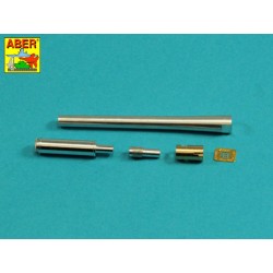 90 mm M-36 tank barrel  cyrindrical Muzzle Brake without mantlet cover for U.S. M47 Patton 