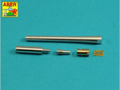 90 mm M-36 tank barrel  cyrindrical Muzzle Brake without mantlet cover for U.S. M47 Patton 