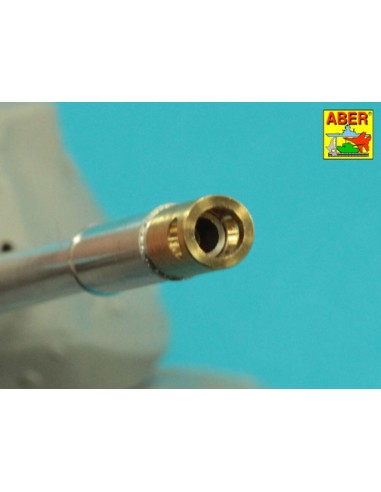 90 mm M-36 tank barrel  cyrindrical Muzzle Brake without mantlet cover for U.S. M47 Patton 