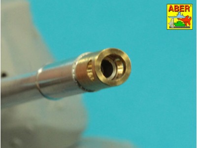 90 mm M-36 tank barrel  cyrindrical Muzzle Brake without mantlet cover for U.S. M47 Patton 