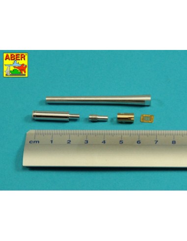 90 mm M-36 tank barrel  cyrindrical Muzzle Brake without mantlet cover for U.S. M47 Patton 