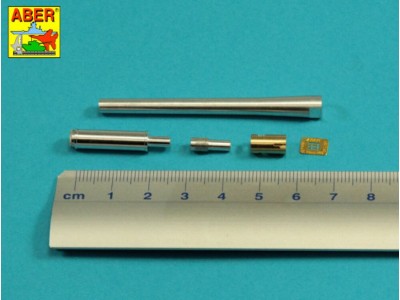 90 mm M-36 tank barrel  cyrindrical Muzzle Brake without mantlet cover for U.S. M47 Patton 