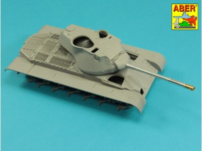 90 mm M-36 tank barrel  cyrindrical Muzzle Brake without mantlet cover for U.S. M47 Patton 