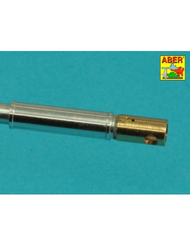 90 mm M-36 tank barrel  cyrindrical Muzzle Brake with mantlet cover for U.S. M47 Patton 