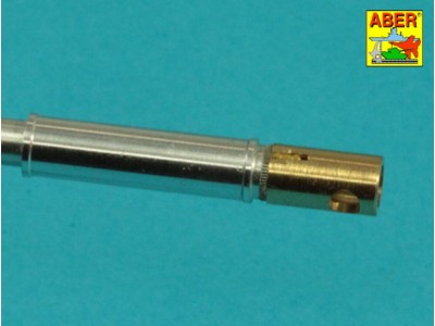 90 mm M-36 tank barrel  cyrindrical Muzzle Brake with mantlet cover for U.S. M47 Patton 
