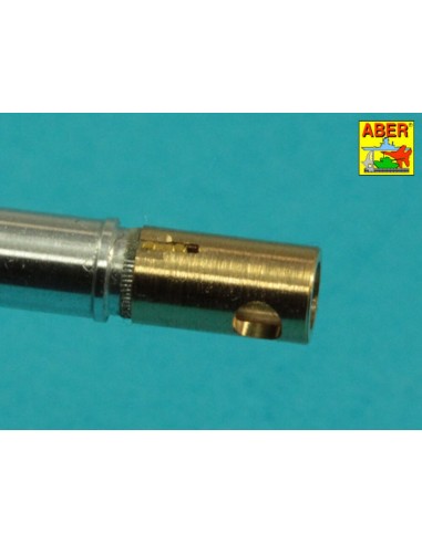 90 mm M-36 tank barrel  cyrindrical Muzzle Brake with mantlet cover for U.S. M47 Patton 