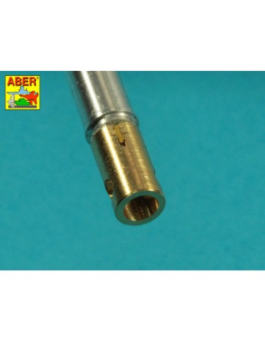 90 mm M-36 tank barrel  cyrindrical Muzzle Brake with mantlet cover for U.S. M47 Patton 