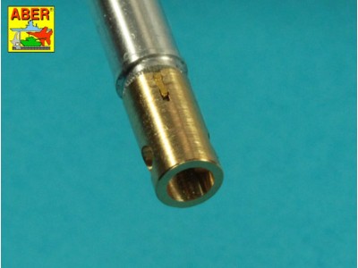 90 mm M-36 tank barrel  cyrindrical Muzzle Brake with mantlet cover for U.S. M47 Patton 
