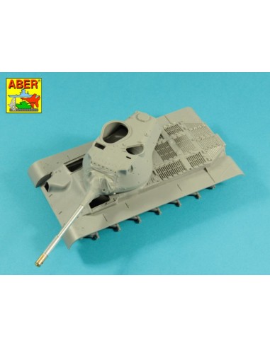 90 mm M-36 tank barrel  cyrindrical Muzzle Brake with mantlet cover for U.S. M47 Patton 