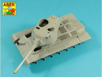 90 mm M-36 tank barrel  cyrindrical Muzzle Brake with mantlet cover for U.S. M47 Patton 