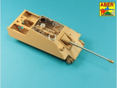 German 8,8cm Two part Pak 43/3 L/71 barrel for Jagdpanther Ausf G1 late & G2 (RFM) 