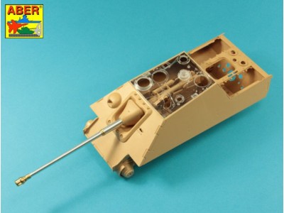 German 8,8cm Two part Pak 43/3 L/71 barrel for Jagdpanther Ausf G1 late & G2 (RFM) 