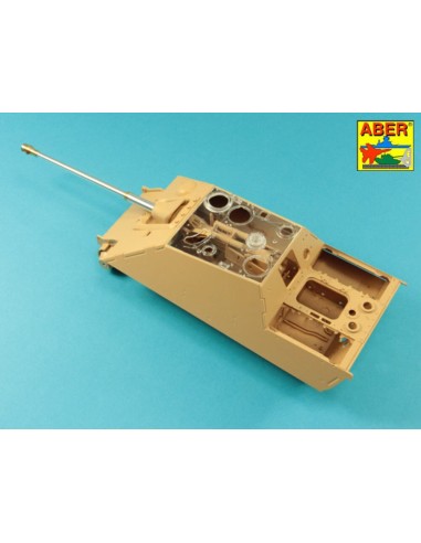 German 8,8cm Two part Pak 43/3 L/71 barrel for Jagdpanther Ausf G1 late & G2 (RFM) 