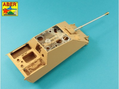 German 8,8cm Two part Pak 43/3 L/71 barrel for Jagdpanther Ausf G1 late & G2 (RFM) 