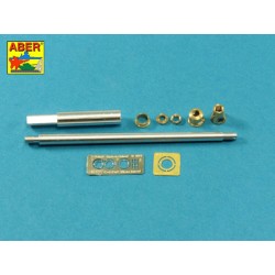 German 8,8cm Two part Pak 43/3 L/71 barrel for Jagdpanther Ausf G1 late & G2 (Takom) 