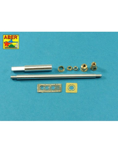 German 8,8cm Two part Pak 43/3 L/71 barrel for Jagdpanther Ausf G1 late & G2 (Takom) 