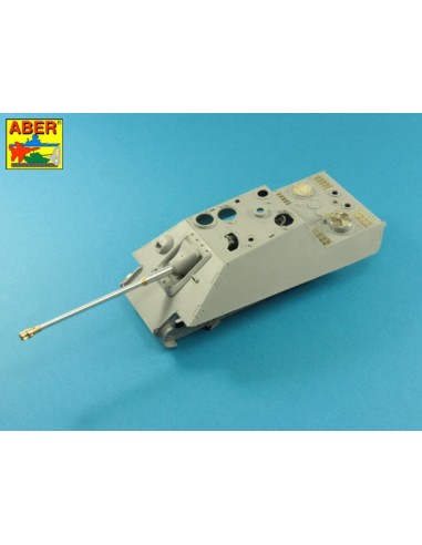 German 8,8cm Two part Pak 43/3 L/71 barrel for Jagdpanther Ausf G1 late & G2 (Takom) 