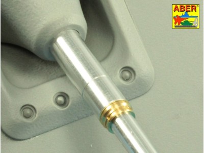German 8,8cm Two part Pak 43/3 L/71 barrel for Jagdpanther Ausf G1 late & G2 (Takom) 