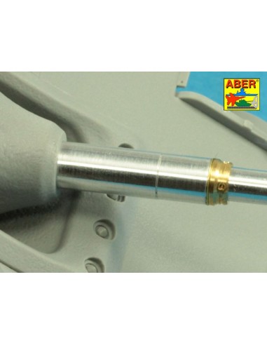 German 8,8cm Two part Pak 43/3 L/71 barrel for Jagdpanther Ausf G1 late & G2 (Takom) 